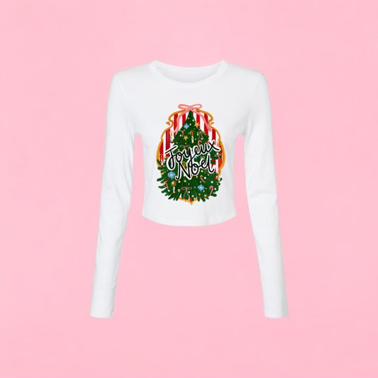 Joyeux Noël | Adult Long Sleeve T-shirt